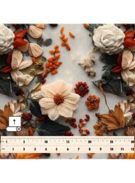 Nature flower style with orange,white colors - Image 5