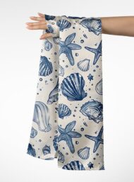 Sea nature style with blue, white colors - Image 3