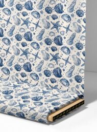 Sea nature style with blue, white colors - Image 4