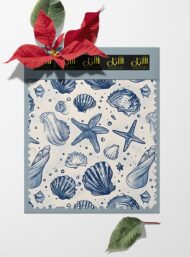 Sea nature style with blue, white colors - Image 6