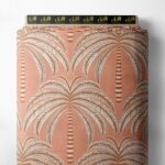 Palm nature style with green,white colors