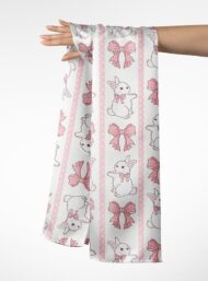 Bunny animal style with pink, white colors - Image 3