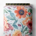 Nature flower style with pink,red colors