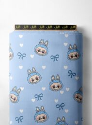 Cute animal style with blue, white colors