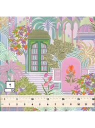 Nature flower style with green,pink colors - Image 5