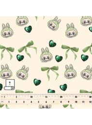 Bunny mixed style with green, white colors - Image 5