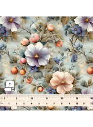 Nature flower style with pink,blue colors - Image 5