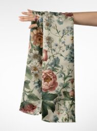 Floral flower style with pink,green colors - Image 3