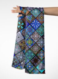 Art mixed style with blue,green colors - Image 3