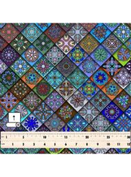 Art mixed style with blue,green colors - Image 5