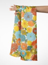 Nature flower style with yellow,orange colors - Image 3