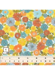 Nature flower style with yellow,orange colors - Image 5