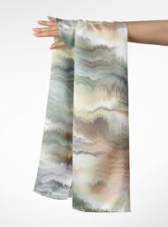 Wave abstract style with grey,white colors - Image 3