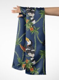 Bird nature style with green,yellow colors - Image 3