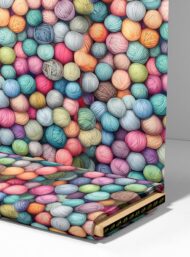 Balls mixed style with pink,blue colors - Image 4