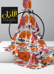 Nature flower style with pink,orange colors - Image 2