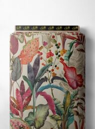 Flowers flower style with green,pink colors