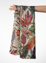 Flowers flower style with green,pink colors - Image 3