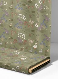 Rabbit nature style with green,brown colors - Image 4