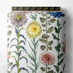 Nature flower style with green,pink colors