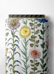 Nature flower style with green,pink colors