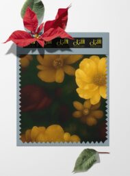 Flowers flower style with yellow,green colors - Image 6