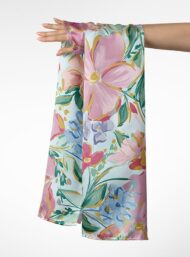 Nature flower style with pink,green colors - Image 3