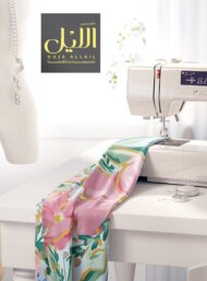 Nature flower style with pink,green colors - Image 7