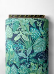 Plants nature style with green, blue colors