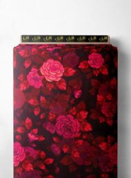 Flowers flower style with red, pink colors