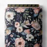 Nature flower style with pink,white colors