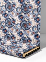 Nature flower style with blue, white colors - Image 4