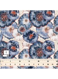 Nature flower style with blue, white colors - Image 5