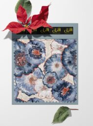 Nature flower style with blue, white colors - Image 6