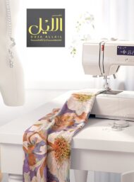 Nature flower style with purple,white colors - Image 7