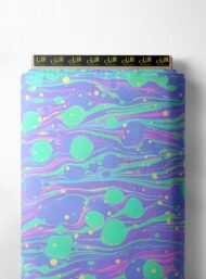 Colorful mixed style with blue,green colors