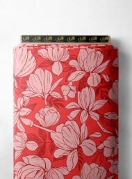 Flowers flower style with pink, red colors