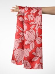 Flowers flower style with pink, red colors - Image 3