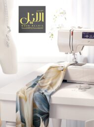 Nature flower style with blue,white colors - Image 7