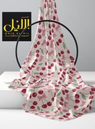 Cherries flower style with red,pink colors - Image 2