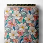 Flowers flower style with pink,white colors