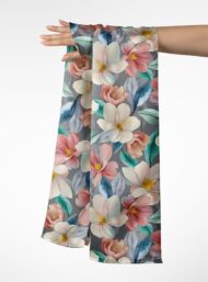 Flowers flower style with pink,white colors - Image 3