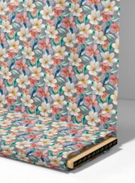 Flowers flower style with pink,white colors - Image 4