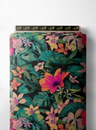 Nature flower style with pink,green colors