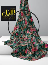 Nature flower style with pink,green colors - Image 2