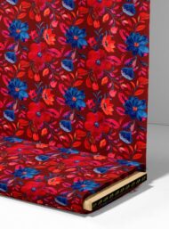 Floral flower style with red,blue colors - Image 4