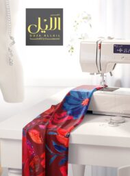 Floral flower style with red,blue colors - Image 7