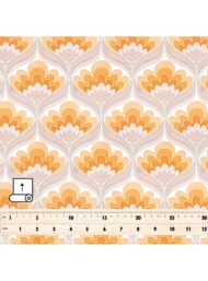 Pattern flower style with orange,pink colors - Image 5