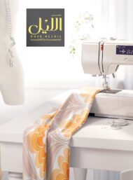 Pattern flower style with orange,pink colors - Image 7