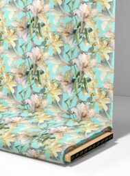 Flowers flower style with green,yellow colors - Image 4